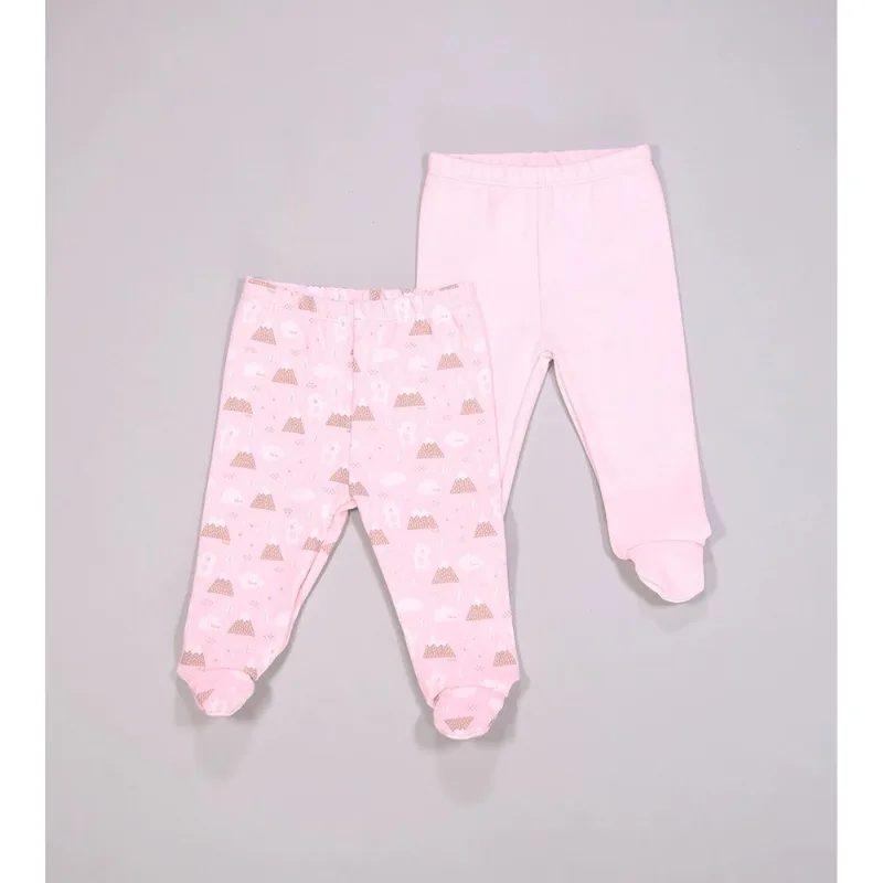 Culote Ursinhos com 2 Unidades Rosa - M