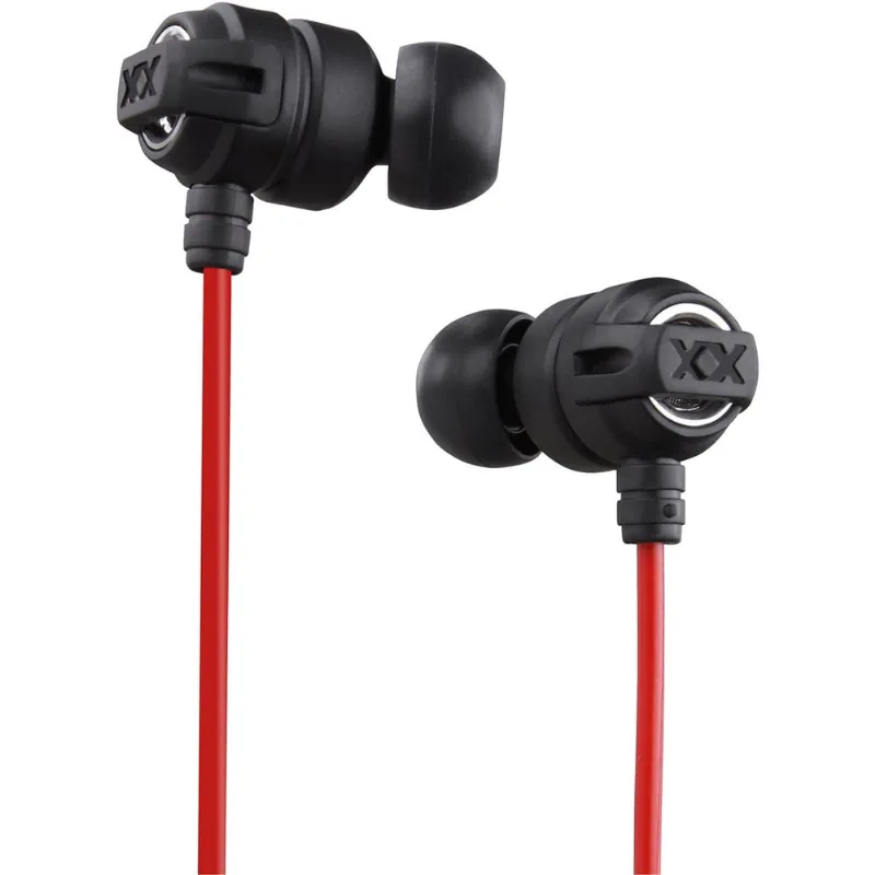 Fone de ouvido jvc HAFX1X Xtreme-Xplosivs com fio, preto, ve