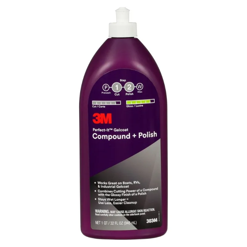Gelcoat Compound + Polish 3m Perfect-it 946 Ml (1 Qt)