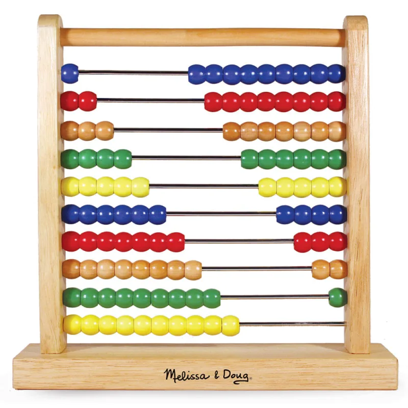Ábaco Escolar de Madeira - Melissa And Doug - New Toys