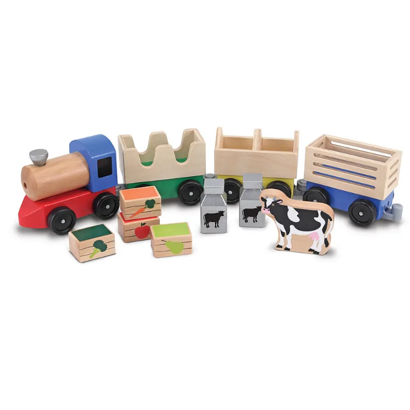 Mini Veículo - Trenzinho de Madeira - Melissa And Doug