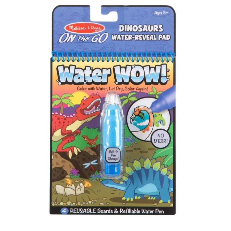 Livro de Colorir Water Wow Melissa e Doug Original 1Magnus Azul