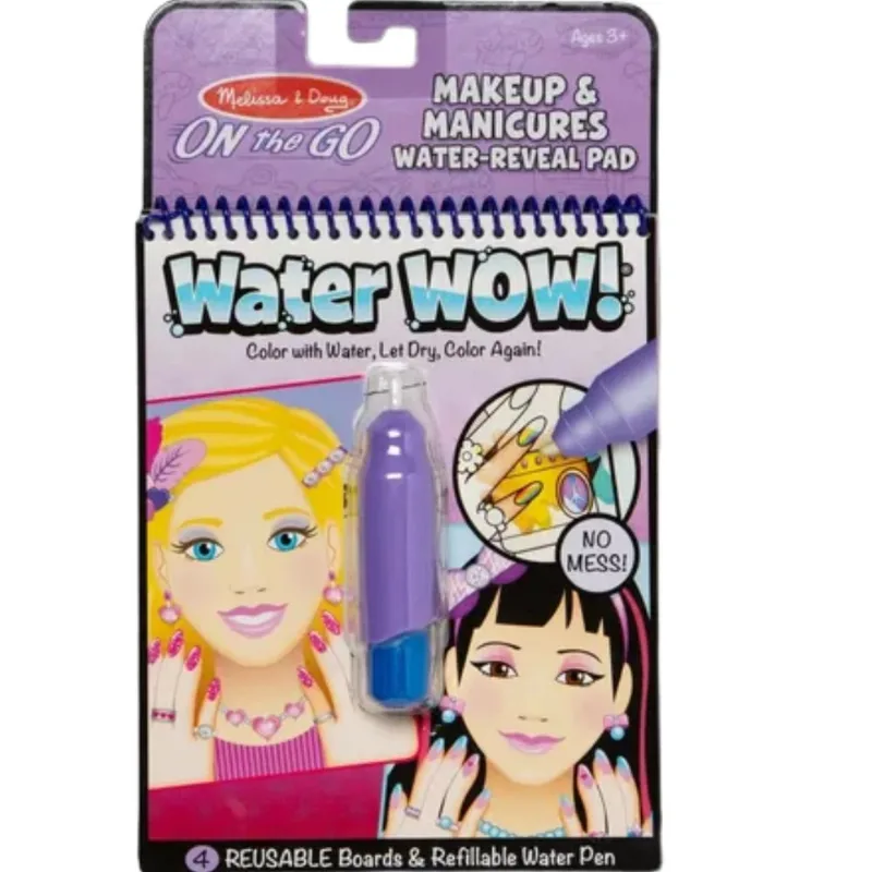 Livro de Colorir Water Wow Melissa e Doug Original 1Magnus Lilás