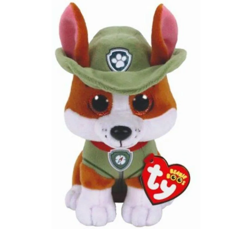 Beanie Boos Médio - Patrulha Canina - Tracker