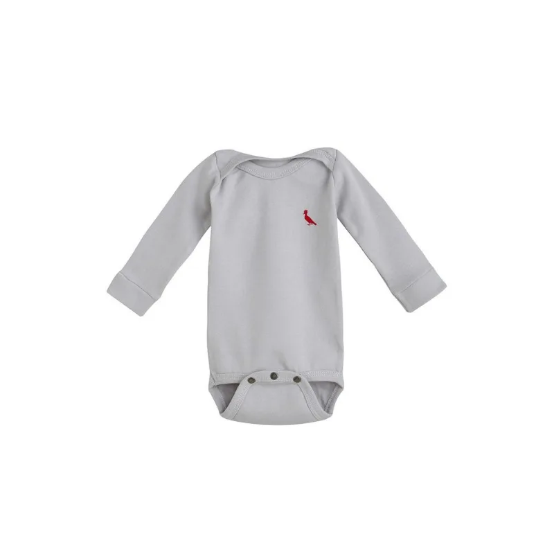 Macacao Mini Boby Ml Branco - 9-12