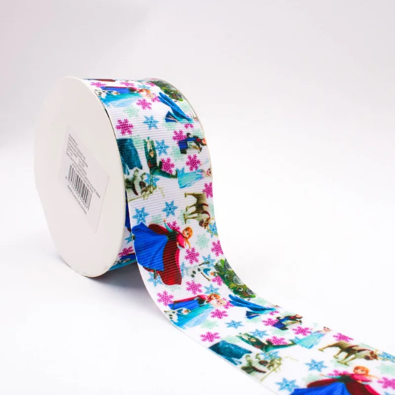 FITA ESTAMPADA FROZEN 38MM EM POLIESTER COM 09 METROS Unica