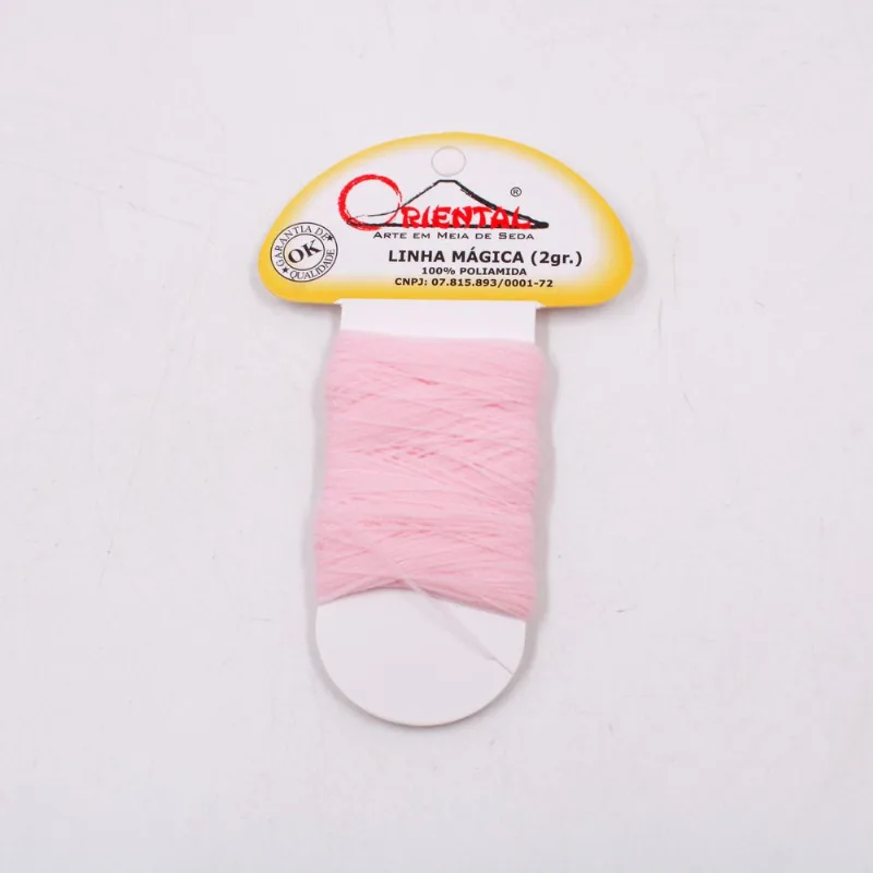 LINHA MAGICA ORIENTAL EM POLIAMIDA COM 100 METROS 217 - Rosa Bebe