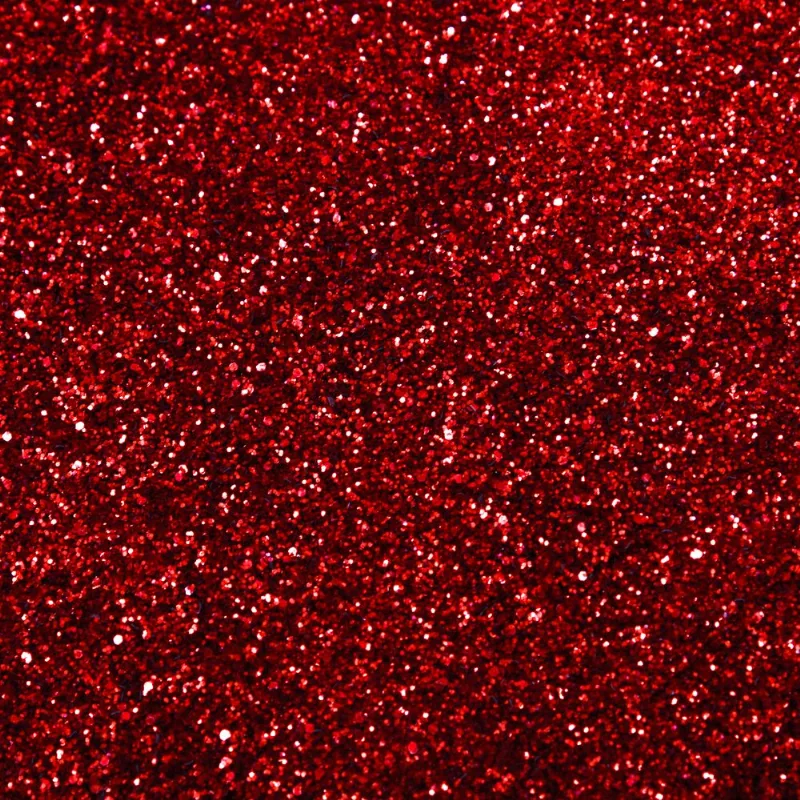 Glitter Em Pó Para Artesanato Com 250G 201 - Vermelho