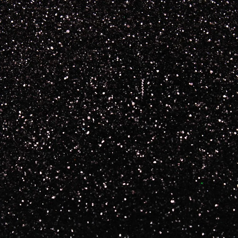 Glitter Em Pó Para Artesanato Com 250G 225 - Preto Z25