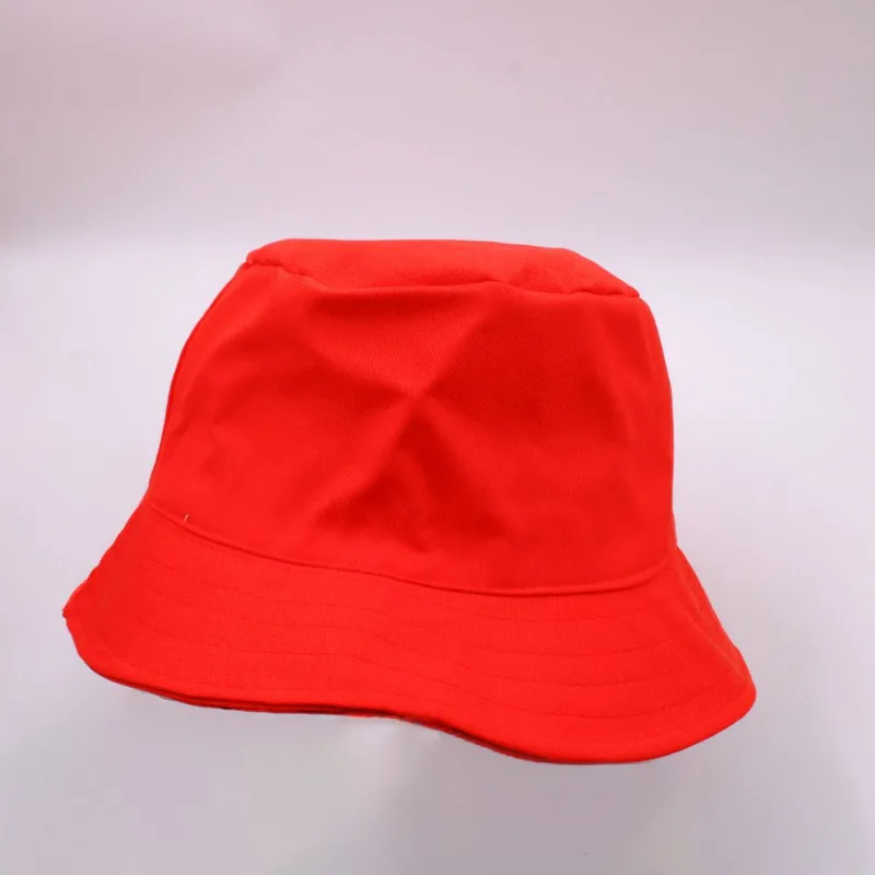 CHAPÉU BUCKET INFANTIL EM OXFORD COM 6 UNIDADES 035M - Laranja Neon