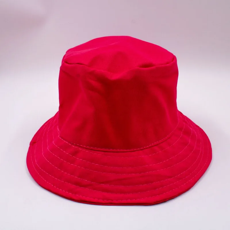 CHAPÉU BUCKET INFANTIL EM OXFORD COM 6 UNIDADES Rosa Pink