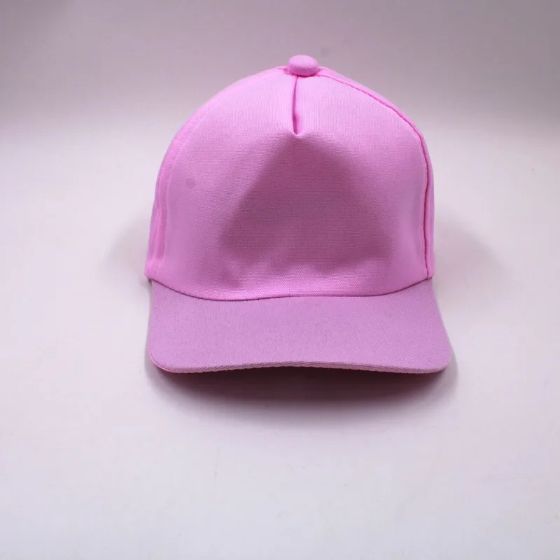 BONÉ INFANTIL EM TACTEL COM 6 UNIDADES Rosa