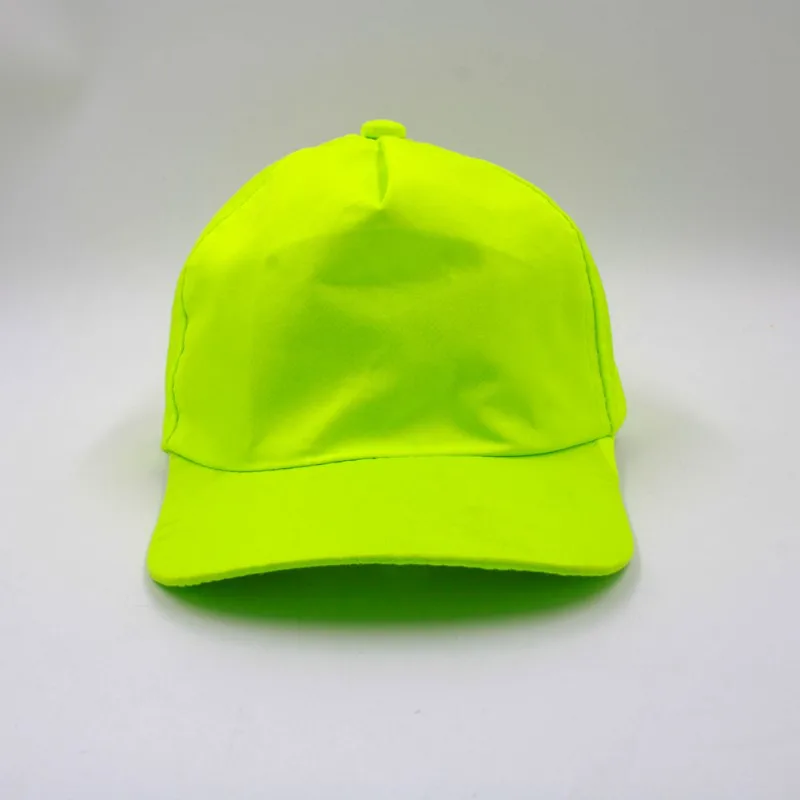 BONÉ INFANTIL EM TACTEL COM 6 UNIDADES 033M - Amarelo Neon 818