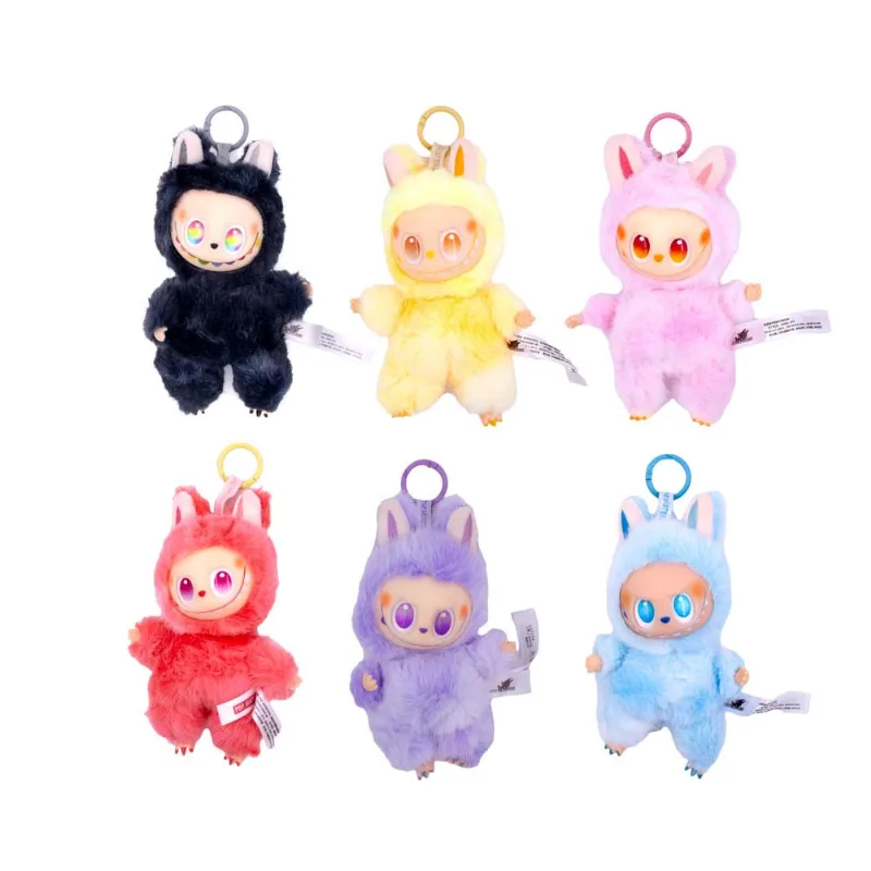 Chaveiro Pelucia Labubu Em Poliester Unidade 103 - Colorido