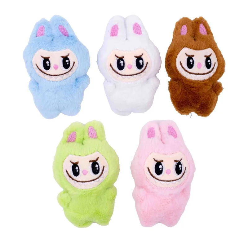 Pelucia Labubu Em Poliester Com 05 Unidades 103 - Colorido