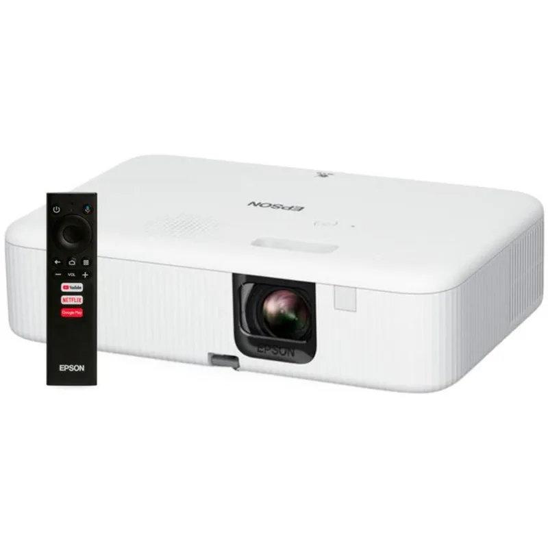 Projetor Full HD Portátil Epson EpiqVision FH-02 3LCD Wi-Fi Branco