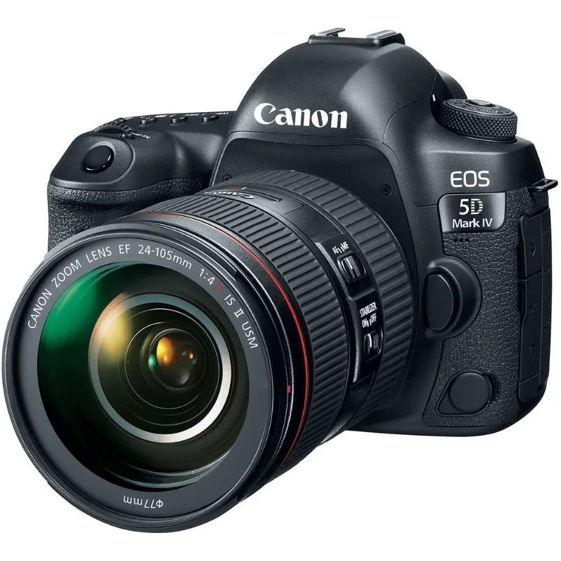 Câmera dslr Canon eos 5D Mark iv com Lente 24-105mm f/4L ii