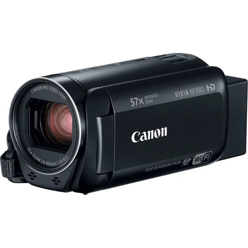 Filmadora Canon vixia hf R80 com Zoom 57x