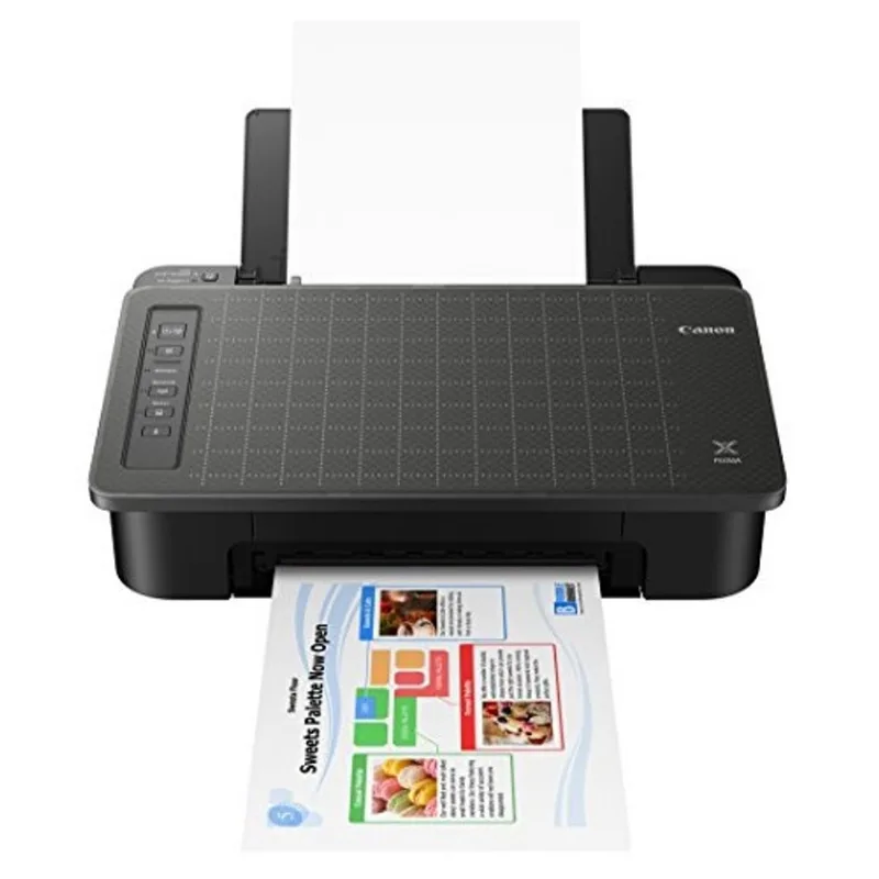 Canon TS302 Wireless Inkjet Printer, Preto, Funciona com Alexa