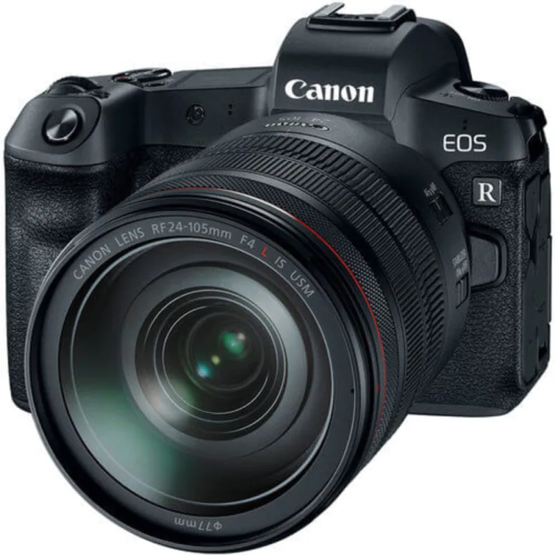 Câmera Canon EOS R Mirrorless com Lente RF 24-105 mm f/4L IS USM - Canon
