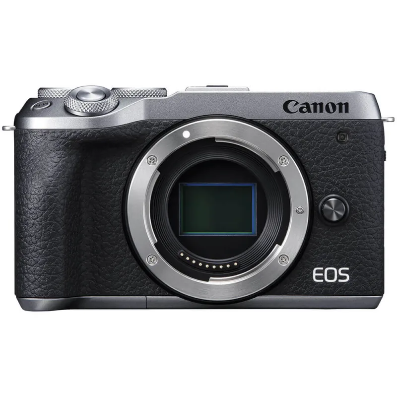 Câmera Canon EOS M6 MarkII Mirrorless Prata (Corpo) - Canon