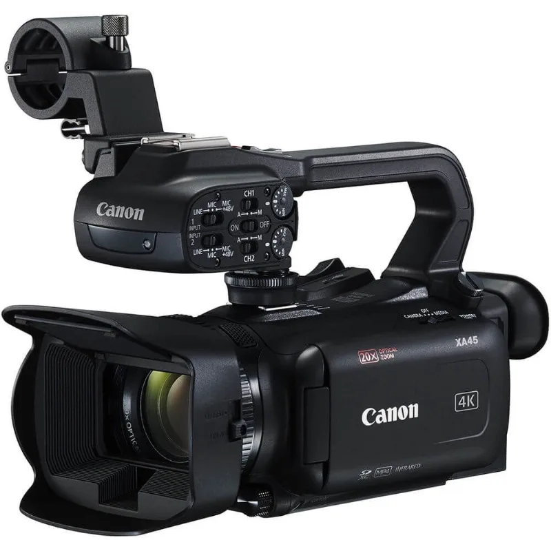 Filmadora Canon XA45 uhd 4K Profissional Zoom Óptico 20x HD