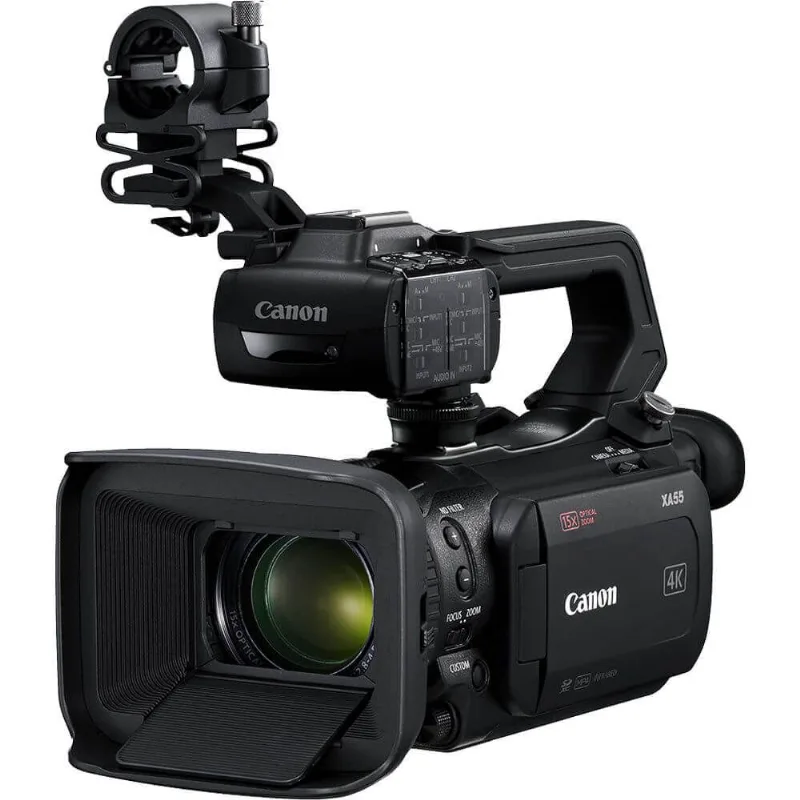 Filmadora Canon XA55 uhd 4K Profissional Dual-Pixel AutoFoco