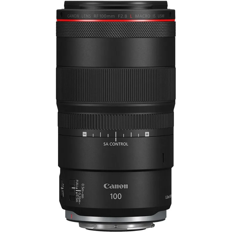 Lente Canon rf 100mm f/2.8 L Macro is usm
