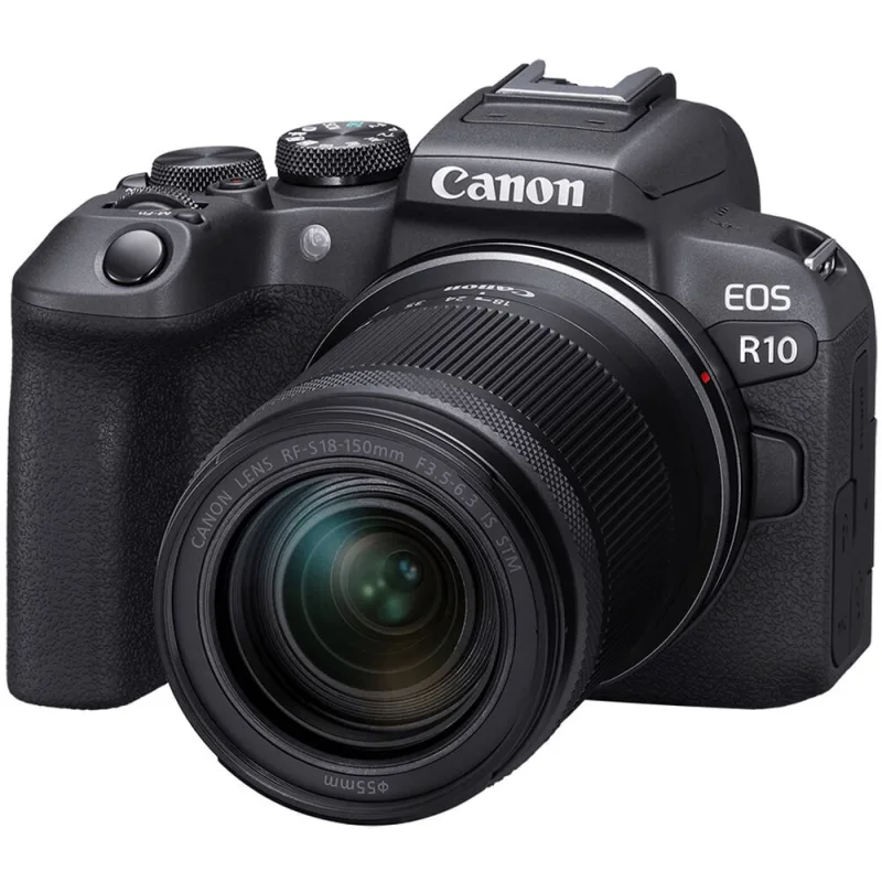 Câmera Canon eos R10 Mirrorless 4K com Lente rf-s 18-150mm is stm - Canon