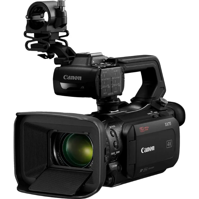 Filmadora Canon Xa75 Uhd 4k Hdmi 3g-sdi Dual-pixel Af Compacta Zoom 15x