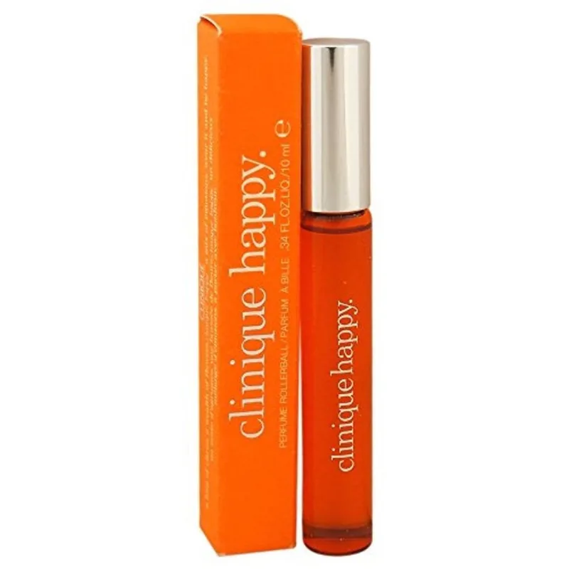 RollerBall Clinique Happy Perfume, 0,34 onça fluida