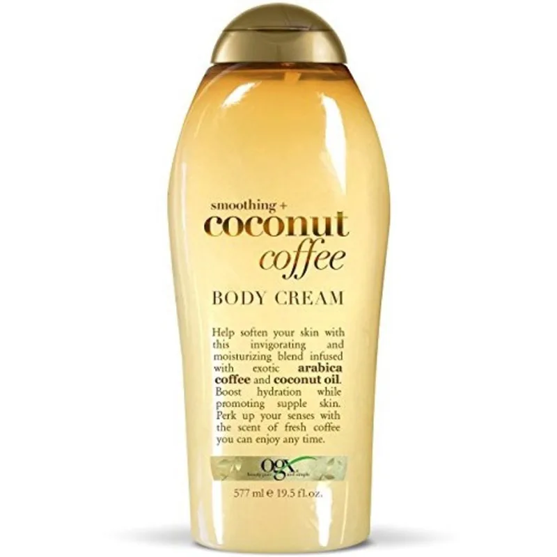 Creme Corporal de Café de Coco Suavizante 19,141ml - Hidratação Total