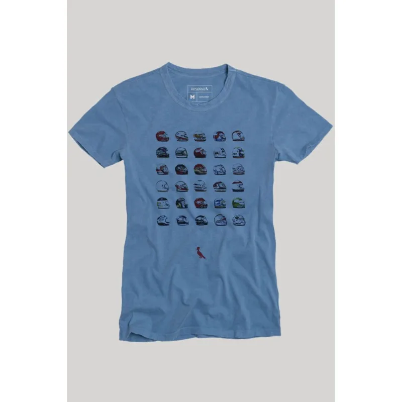 Camiseta Capacetes Azul Stoned - Gg
