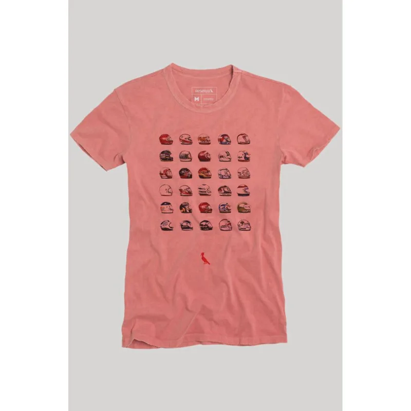 Camiseta Capacetes Vermelho Stoned - G