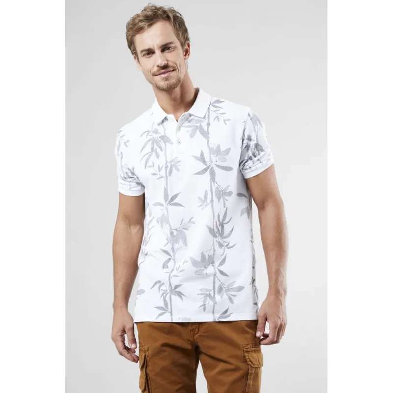 Polo Reserva Bamboo Branco - Gg