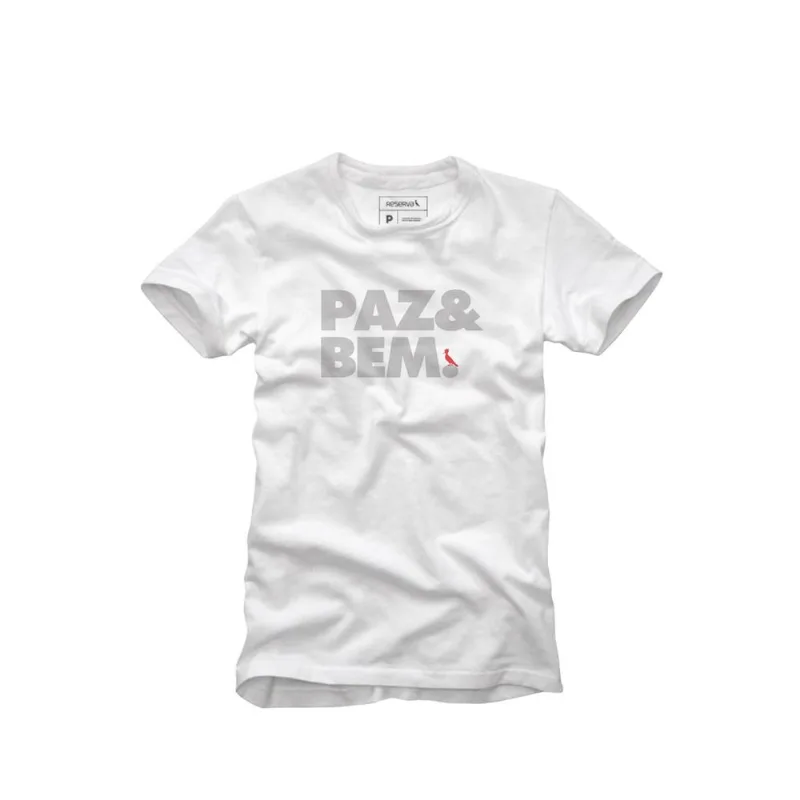 Camiseta Paz Bem Branco - Ggg