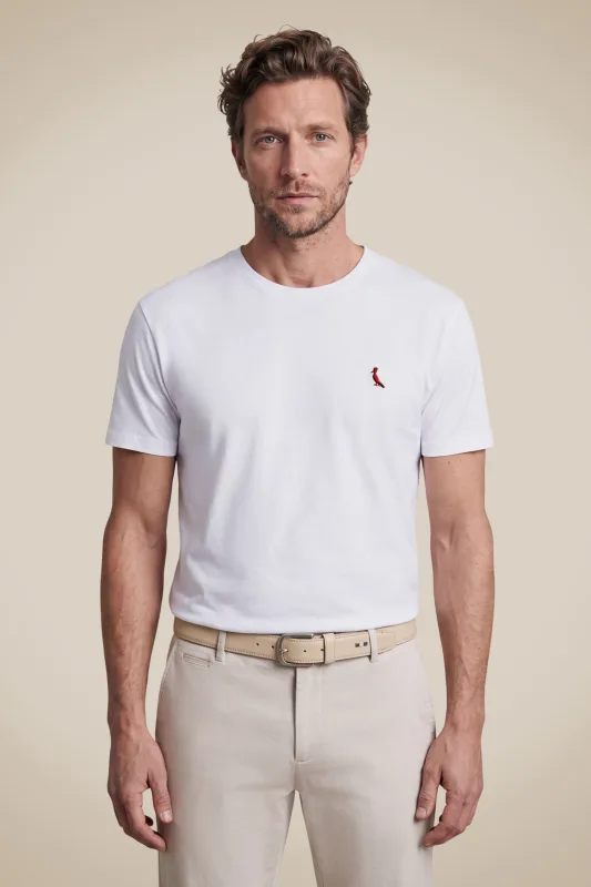 Camiseta Básica Brasa Pica-pau Bordado - RESERVA