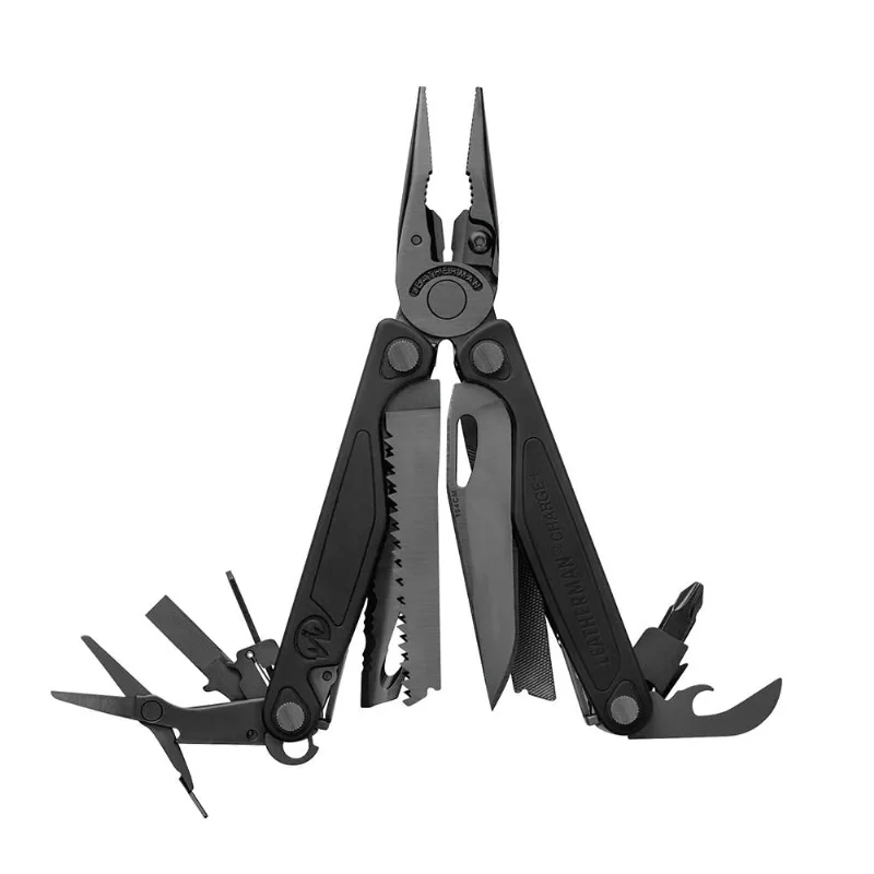 Alicate Leatherman Charge Plus Com Acabamento Preto
