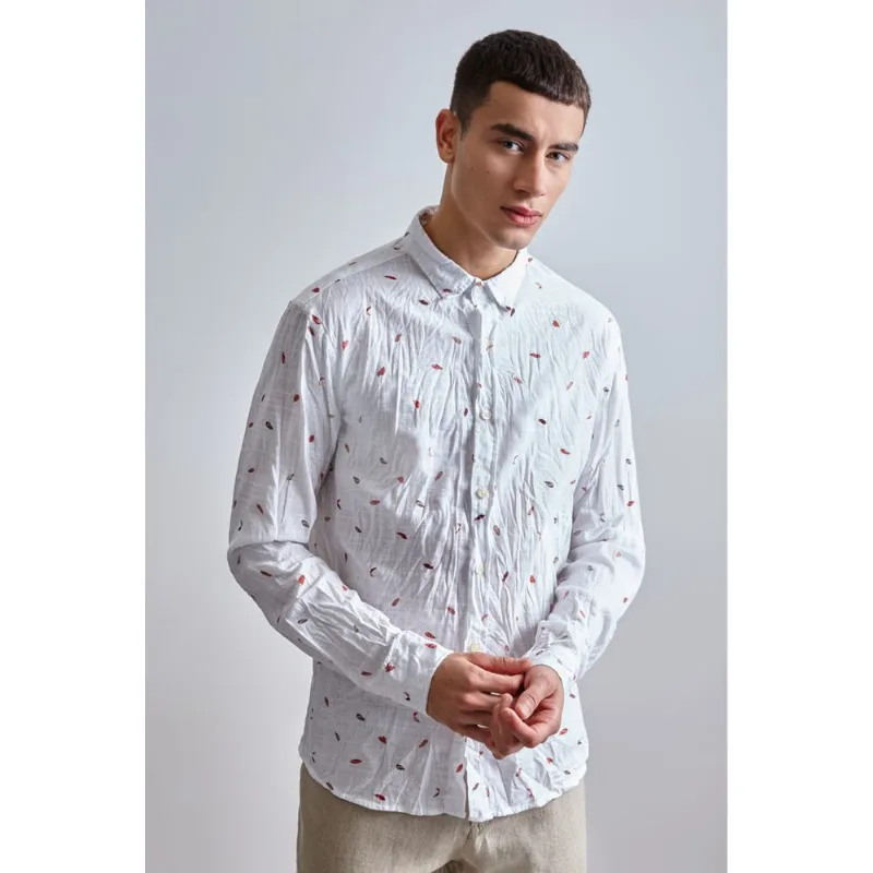 Camisa Estampa Sudoeste Branco - Gg