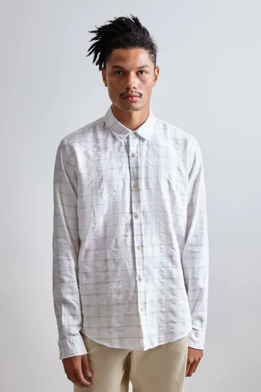 Camisa Xadrez Textura Horizontal - RESERVA