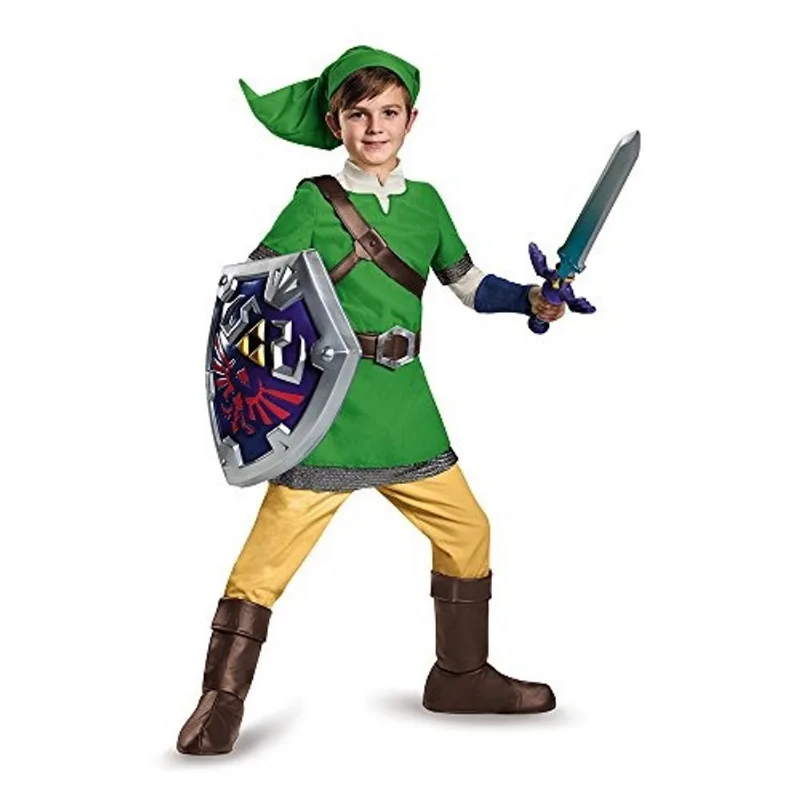 Link Deluxe Child Costume, Grande (10-12)