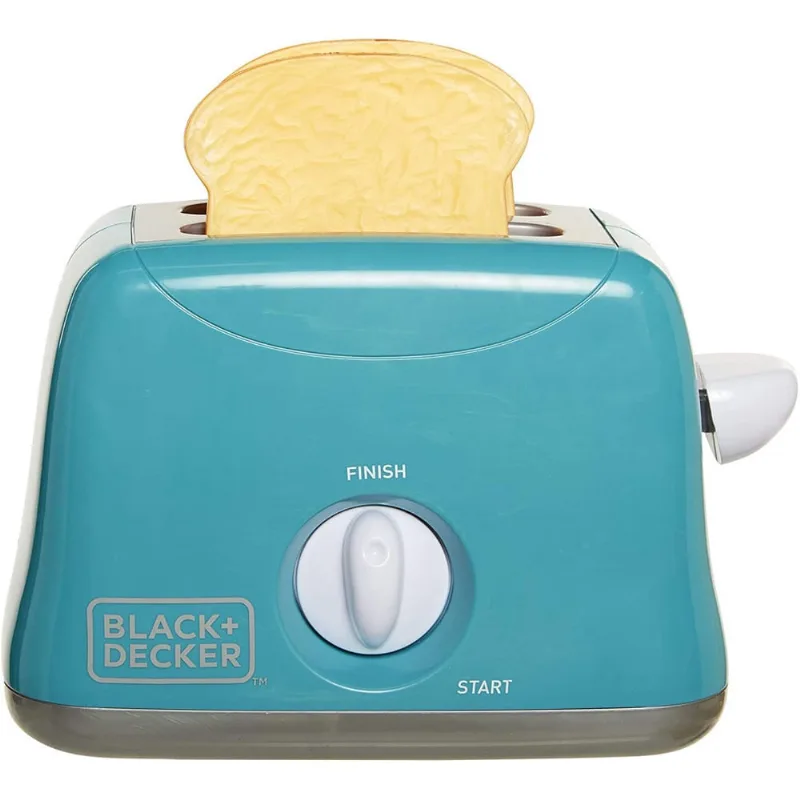Torradeira black + decker com sons! Comida de cozinha finge brinquedos brinquedos para crianças