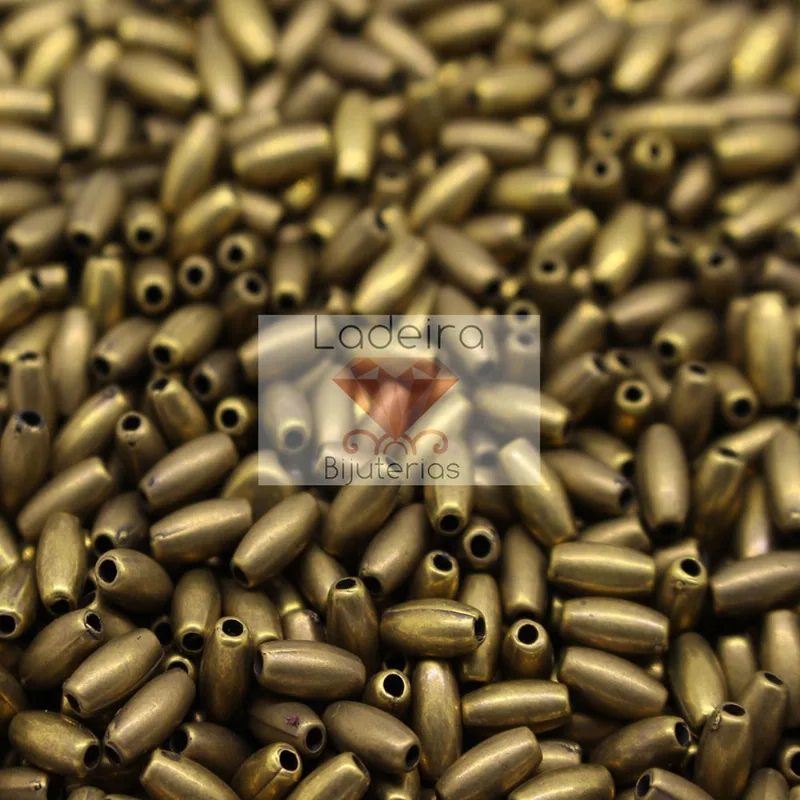 ARROZ LISO PASSANTE 3x6MM EM ABS COM 500GR 075 - Ouro Velho