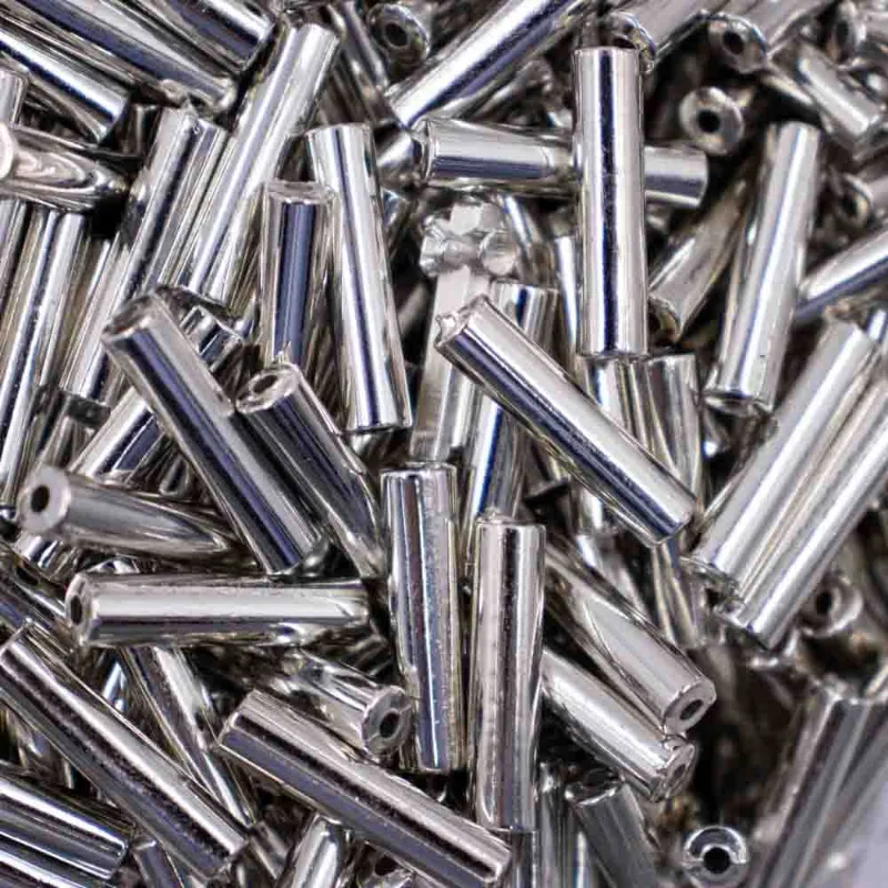 Tubo Redondo Liso Passante 04X20mm Em Abs Com 500Gr 074 - Niquel