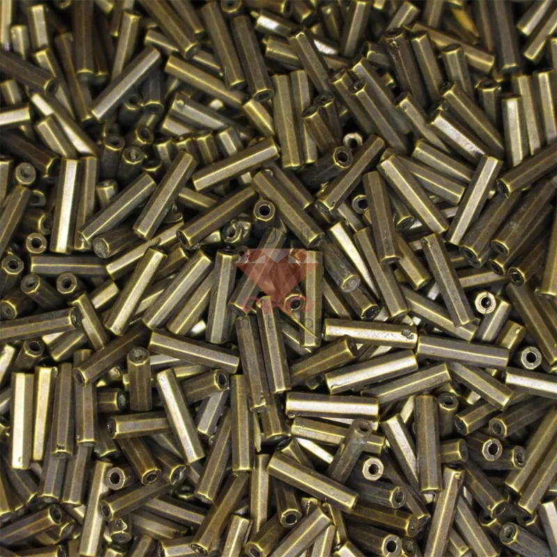 Tubo Redondo Liso Passante 3X11mm Emabs Com 500Gr 075 - Ouro Velho