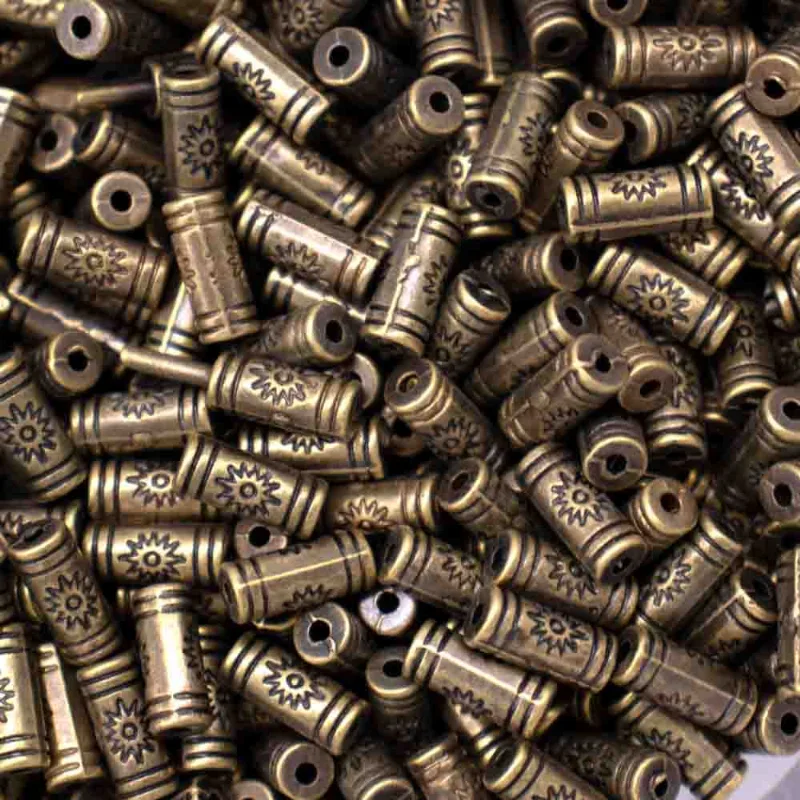Tubo Trabalhado 05X11mm Em Abs Com 250G 075 - Ouro Velho