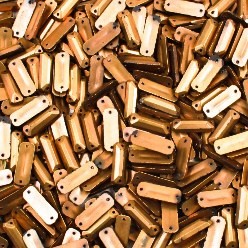 Chaton Para Costura Palito 7X19mm Em Abs Com 500G 075 - Ouro Velho