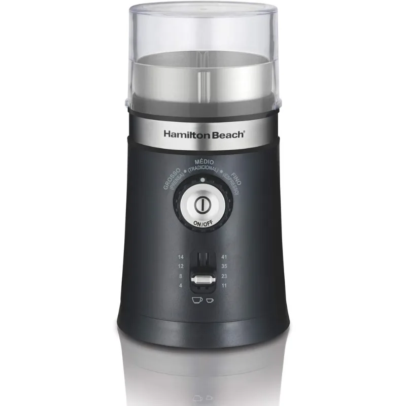 Moedor de Café Ajustável Inox 127V Hamilton Beach