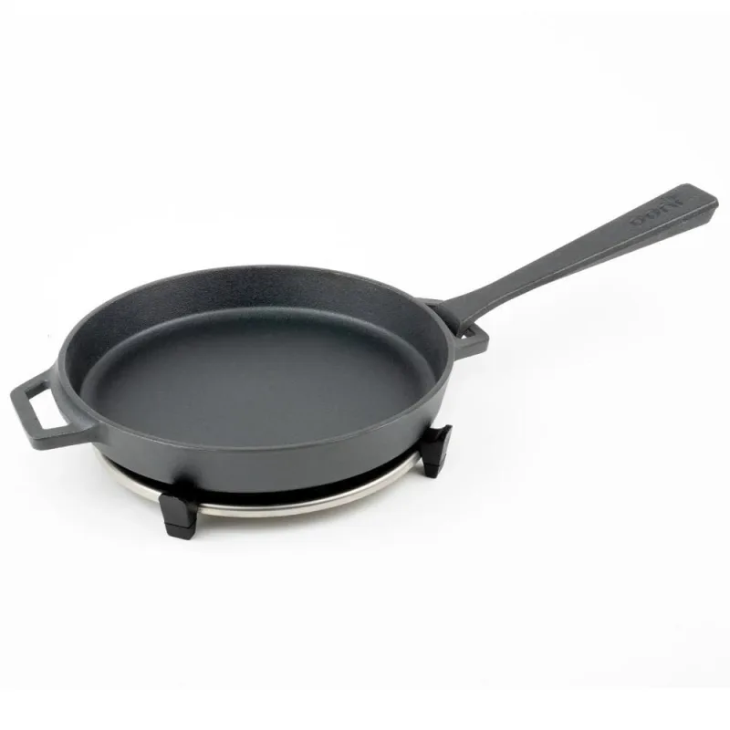 Panela De Ferro Fundido Ooni Skillet 25cm Com Base Em Aço Inox - OUTRAS