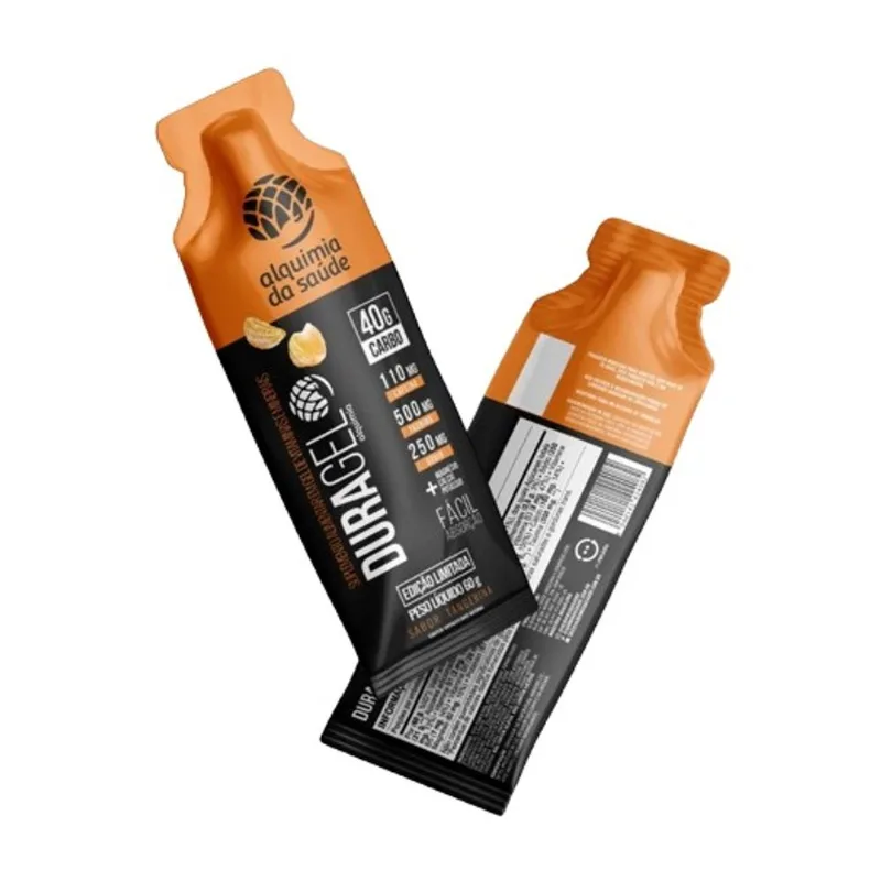 Dura Gel 40g Carbo Tangerina 60g Alquimia da Saúde
